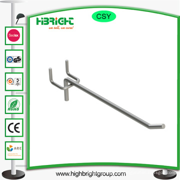 Chrome Metal Display Pegboard Peg Hook